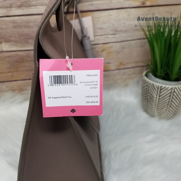 Kate Spade Clinton Street Jacalyn Satchel in Brown - Picture 6 of 14